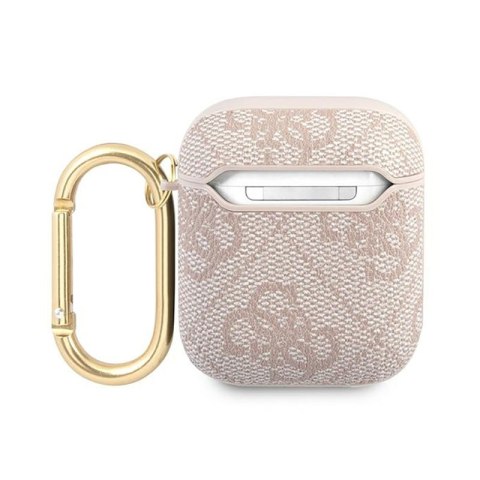Guess 4G Collection - Etui Airpods (różowy) Guess 4G Collection - Etui Airpods (różowy)