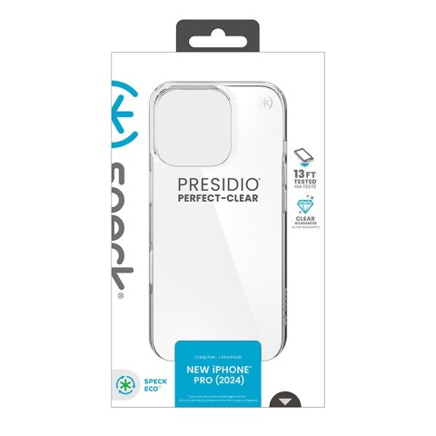 Speck Presidio Perfect-Clear - Etui iPhone 16 Pro (Clear) Speck Presidio Perfect-Clear - Etui iPhone 16 Pro (Clear)