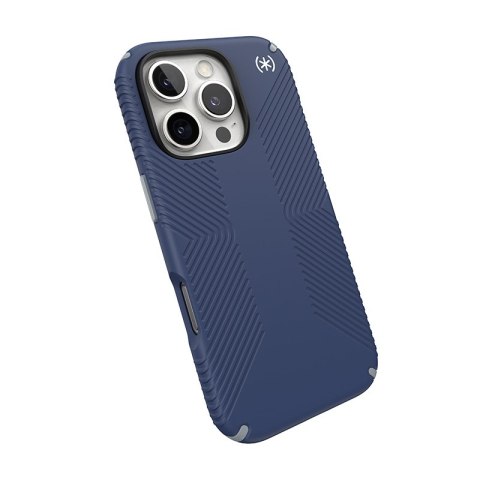 Speck Presidio2 Grip - Etui iPhone 16 Pro (Coastal Blue / Dust Grey / White) Speck Presidio2 Grip - Etui iPhone 16 Pro (Coastal Blue / Dust Grey / White)