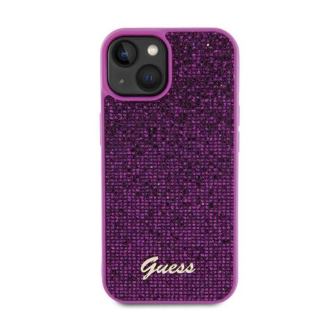 Guess Disco Metal Script - Etui iPhone 15 (fuksja) Guess Disco Metal Script - Etui iPhone 15 (fuksja)