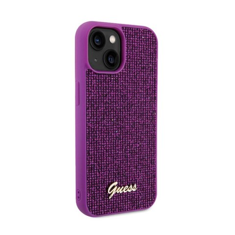 Guess Disco Metal Script - Etui iPhone 15 (fuksja) Guess Disco Metal Script - Etui iPhone 15 (fuksja)