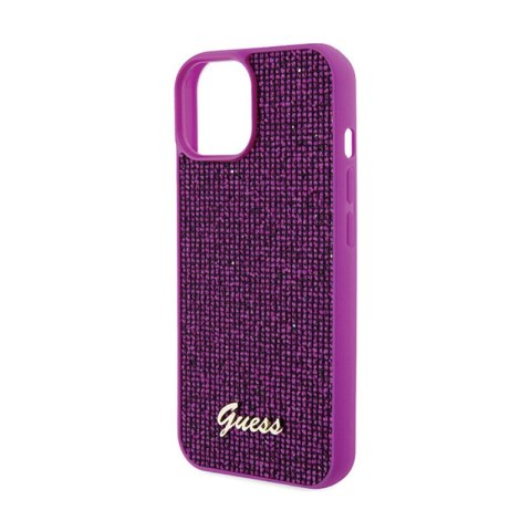 Guess Disco Metal Script - Etui iPhone 15 (fuksja) Guess Disco Metal Script - Etui iPhone 15 (fuksja)
