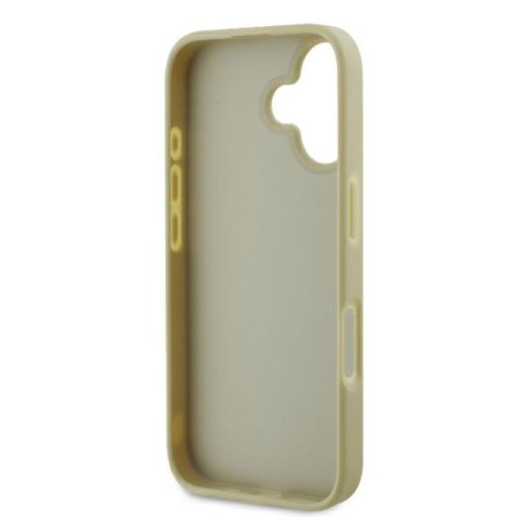 Guess Fixed Glitter Big 4G - Etui iPhone 16 Plus (złoty) Guess Fixed Glitter Big 4G - Etui iPhone 16 Plus (złoty)
