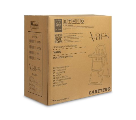 KRZESEŁKO DO KARMIENIA VARS BEIGE