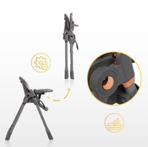 KRZESEŁKO DO KARMIENIA VARS BEIGE