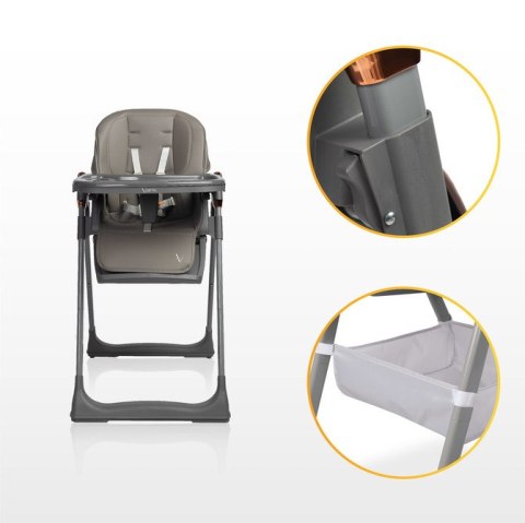 KRZESEŁKO DO KARMIENIA VARS GREY