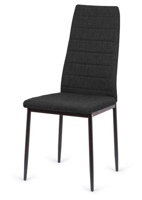 Krzesło tapicerowane VALVA LINE FABRIC BLACK Krzesło tapicerowane VALVA LINE FABRIC BLACK
