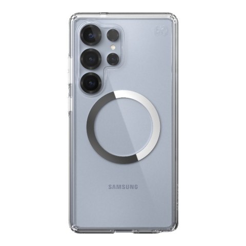 Speck Presidio Perfect-Clear Magnet - Etui Samsung Galaxy S25 Ultra MagSafe (Clear / Chrome Finish / Serene Silver) Speck Presidio Perfect-Clear Magnet - Etui Samsung Galaxy S25 Ultra MagSafe (Clear / Chrome Finish / Serene Silver)