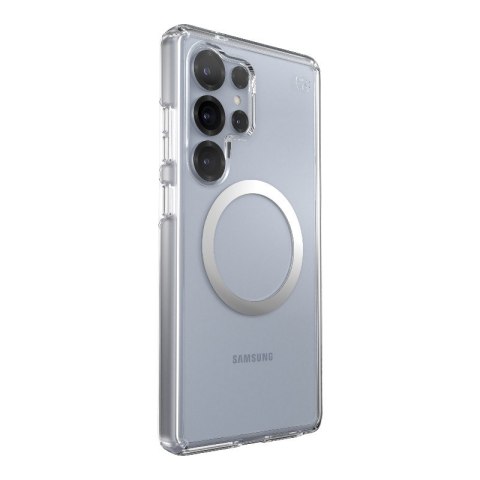Speck Presidio Perfect-Clear Magnet - Etui Samsung Galaxy S25 Ultra MagSafe (Clear / Chrome Finish / Serene Silver) Speck Presidio Perfect-Clear Magnet - Etui Samsung Galaxy S25 Ultra MagSafe (Clear / Chrome Finish / Serene Silver)