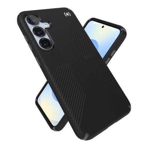 Speck Presidio2 Grip - Etui Samsung Galaxy S25+ / 24+ (Black/Slate Grey/White) Speck Presidio2 Grip - Etui Samsung Galaxy S25+ / 24+ (Black/Slate Grey/White)