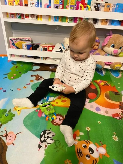 GRZECHOTKA SENSORYCZNA ŻABKA MELODYJKI ŚWIATŁA 80 GRZECHOTKA SENSORYCZNA ŻABKA MELODYJKI ŚWIATŁA 80