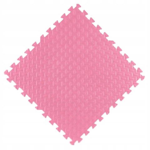 Gruba mata piankowa Eva duże puzzle piankowe XXL 120x120x 1cm 4szt EM1002RS Gruba mata piankowa Eva duże puzzle piankowe XXL 120x120x 1cm 4szt EM1002RS