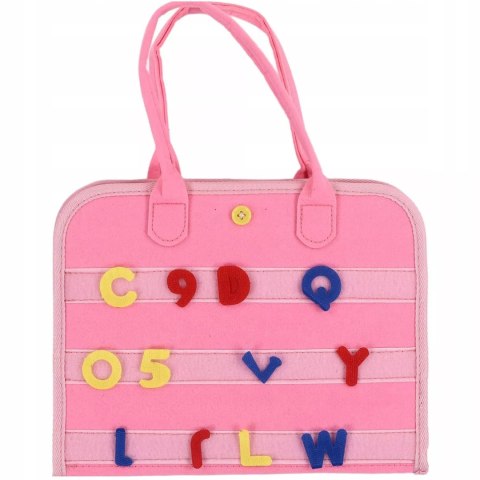 Tablica manipulacyjna książka filcowa edukacyjna składana dla dzieci F43 Tablica manipulacyjna książka filcowa edukacyjna składana dla dzieci F43