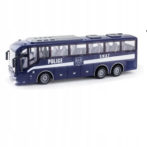 Autobus Policja Bus Zdalnie sterowany QH866-4 Autobus Policja Bus Zdalnie sterowany QH866-4