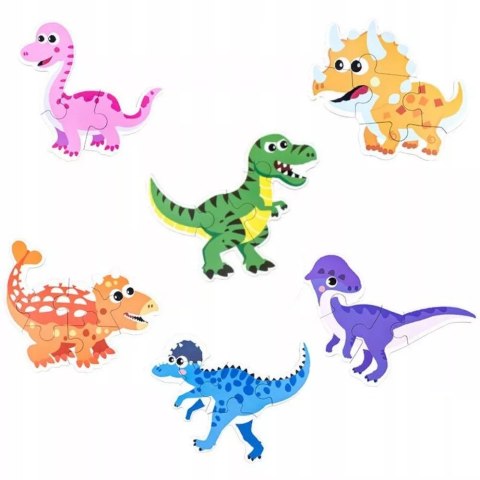 Moje pierwsze puzzle dinozaury puszka 27 szt. 1777 Moje pierwsze puzzle dinozaury puszka 27 szt. 1777