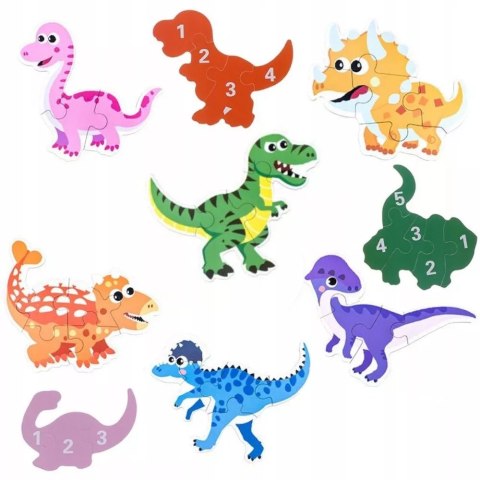 Moje pierwsze puzzle dinozaury puszka 27 szt. 1777 Moje pierwsze puzzle dinozaury puszka 27 szt. 1777