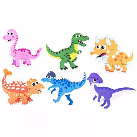 Moje pierwsze puzzle dinozaury puszka 27 szt. 1777 Moje pierwsze puzzle dinozaury puszka 27 szt. 1777