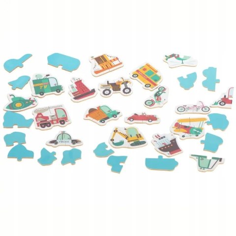 Moje pierwsze puzzle pojazdy puszka 48 szt. 1820 Moje pierwsze puzzle pojazdy puszka 48 szt. 1820