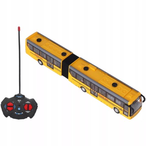 Szkolny autobus przegubowy zdalnie sterowany akumulator ładowarka 9933-6 Szkolny autobus przegubowy zdalnie sterowany akumulator ładowarka 9933-6