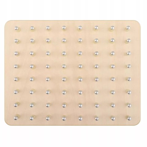 Układanka gumkami edukacyjna drewniana tablica kreatywna sorter 3+ MA-078 Układanka gumkami edukacyjna drewniana tablica kreatywna sorter 3+ MA-078