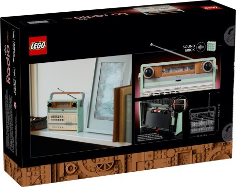 LEGO 10334 ICONS Radio w stylu retro LEGO 10334 ICONS Radio w stylu retro