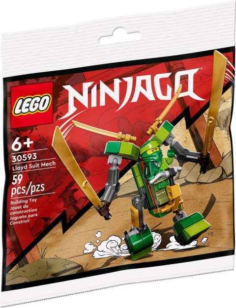 LEGO 30593 Ninjago Mech w stroju Lloyda LEGO 30593 Ninjago Mech w stroju Lloyda