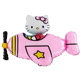 Balon Foliowy - Hello Kitty samolot 100 cm Grabo