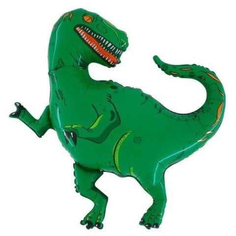Balon Foliowy - zielony Dinozaur 100 cm Grabo Balon Foliowy - zielony Dinozaur 100 cm Grabo