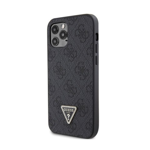 Guess Crossbody 4G Metal Logo - Etui iPhone 12 / iPhone 12 Pro (czarny) Guess Crossbody 4G Metal Logo - Etui iPhone 12 / iPhone 12 Pro (czarny)