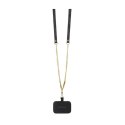 Guess Crossbody 4G Metal Logo - Etui iPhone 12 / iPhone 12 Pro (czarny)