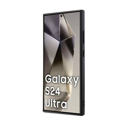 Karl Lagerfeld Fixed Glitter Ikonik Logo Metal Pin - Etui Samsung Galaxy S24 Ultra (srebrny) Karl Lagerfeld Fixed Glitter Ikonik Logo Metal Pin - Etui Samsung Galaxy S24 Ultra (srebrny)