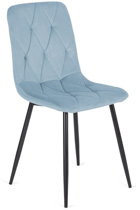Krzesło tapicerowane BORGO VELVET LIGHT BLUE II GATUNEK Krzesło tapicerowane BORGO VELVET LIGHT BLUE II GATUNEK