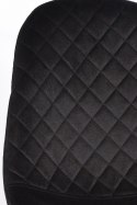 Krzesło tapicerowane CARO VELVET BLACK II GATUNEK