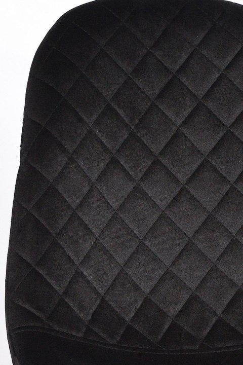 Krzesło tapicerowane CARO VELVET BLACK II GATUNEK Krzesło tapicerowane CARO VELVET BLACK II GATUNEK