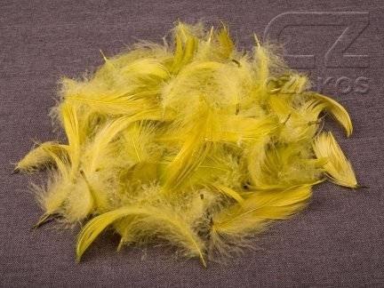 Piórka dekoracyjne - Oliwkowe, 12 g Piórka dekoracyjne - Oliwkowe, 12 g