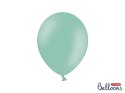 Balony lateksowe Strong, Miętowe, Pastel Mint Green, 30cm, 10 szt.