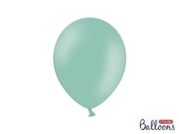 Balony lateksowe Strong, Miętowe, Pastel Mint Green, 30cm, 10 szt.