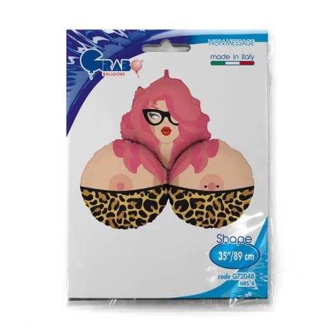 Balon Foliowy Pani Biust Cycolina Piersi, 89cm Balon Foliowy Pani Biust Cycolina Piersi, 89cm