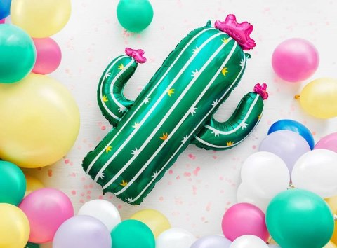 Balon foliowy Kaktus, 60x82 cm Balon foliowy Kaktus, 60x82 cm