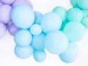 Balony lateksowe Strong, Błękitne, Pastel Light Blue, 30cm, 10 szt.