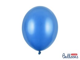 Balony lateksowe Strong, Chabrowe, Metallic Cornflower Blue 30cm, 10 szt.