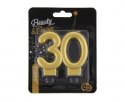 Świeczka na tort 30 urodziny, liczba „30"