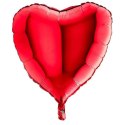 Balon Foliowy - Czerwone Serce 56cm, Grabo