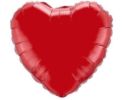 Balon foliowy Serce czerwone, JUMBO 80 cm, Flexmetal Balon foliowy Serce czerwone, JUMBO 80 cm, Flexmetal