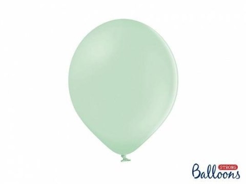 Balony lateksowe Strong Pistacjowy, Pastel Pistachio, 12cm, 100 szt