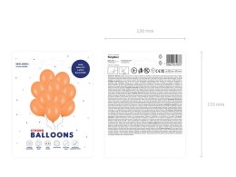 Balony lateksowe Strong Pomarańczowe, Pastel Mandarin Orange 30cm, 10szt.