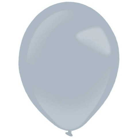 Balony lateksowe Szare, Decorator Fashion Grey, 28cm, 50 szt.