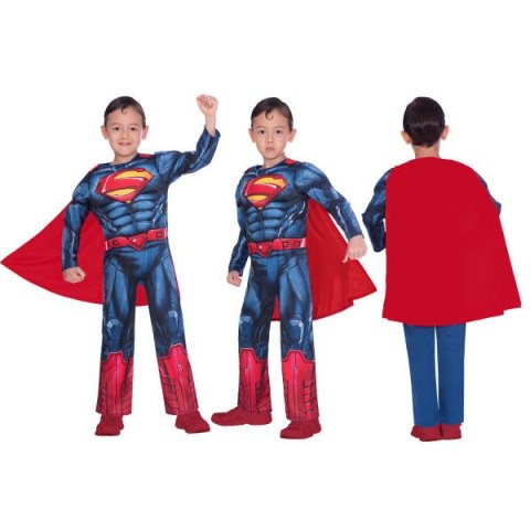 Strój, Kostium przebranie Superman 8-10 lat Strój, Kostium przebranie Superman 8-10 lat