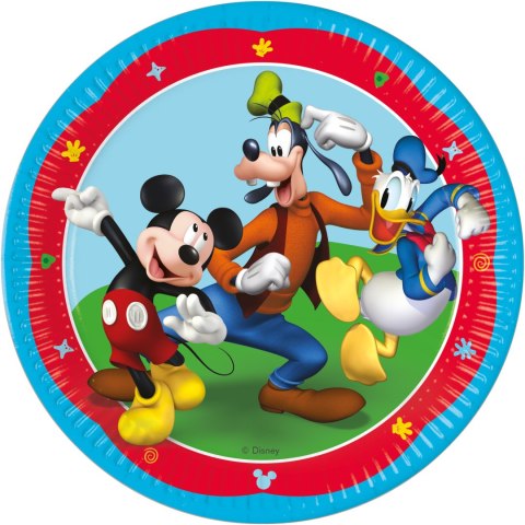 Talerzyki Myszka Mickey Miki, Goofy Kaczor Donald 23 cm, 8 szt. Talerzyki Myszka Mickey Miki, Goofy Kaczor Donald 23 cm, 8 szt.