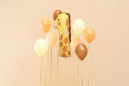 Balon foliowy Cyfra 1 - Żyrafa, 90cm